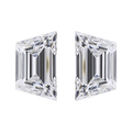 Ethically sourced trapezoid diamond matched pairs for custom jewellery making - The Carat Club