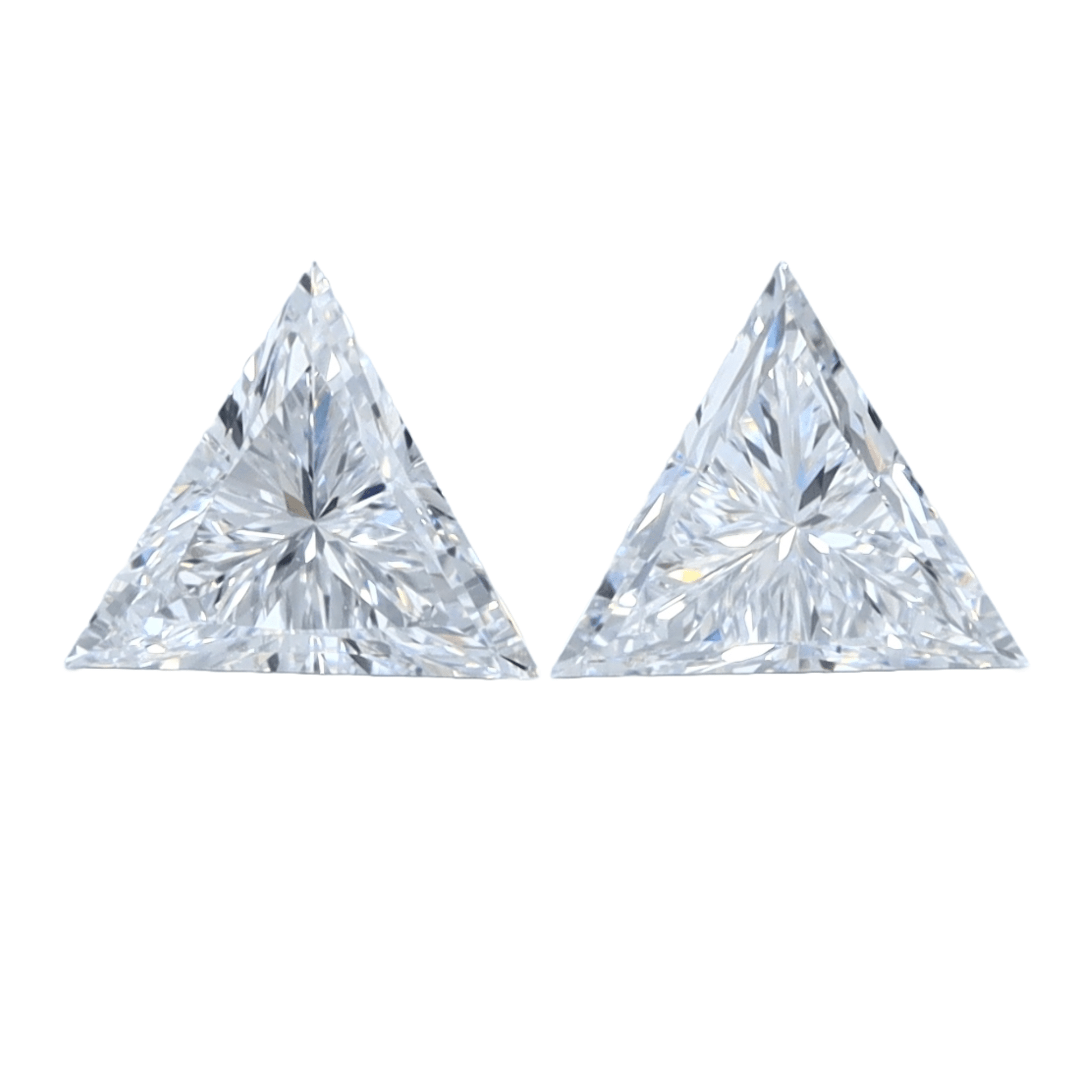 Trillion 2.00tcw Lab Grown Matched Pair - The Carat Club